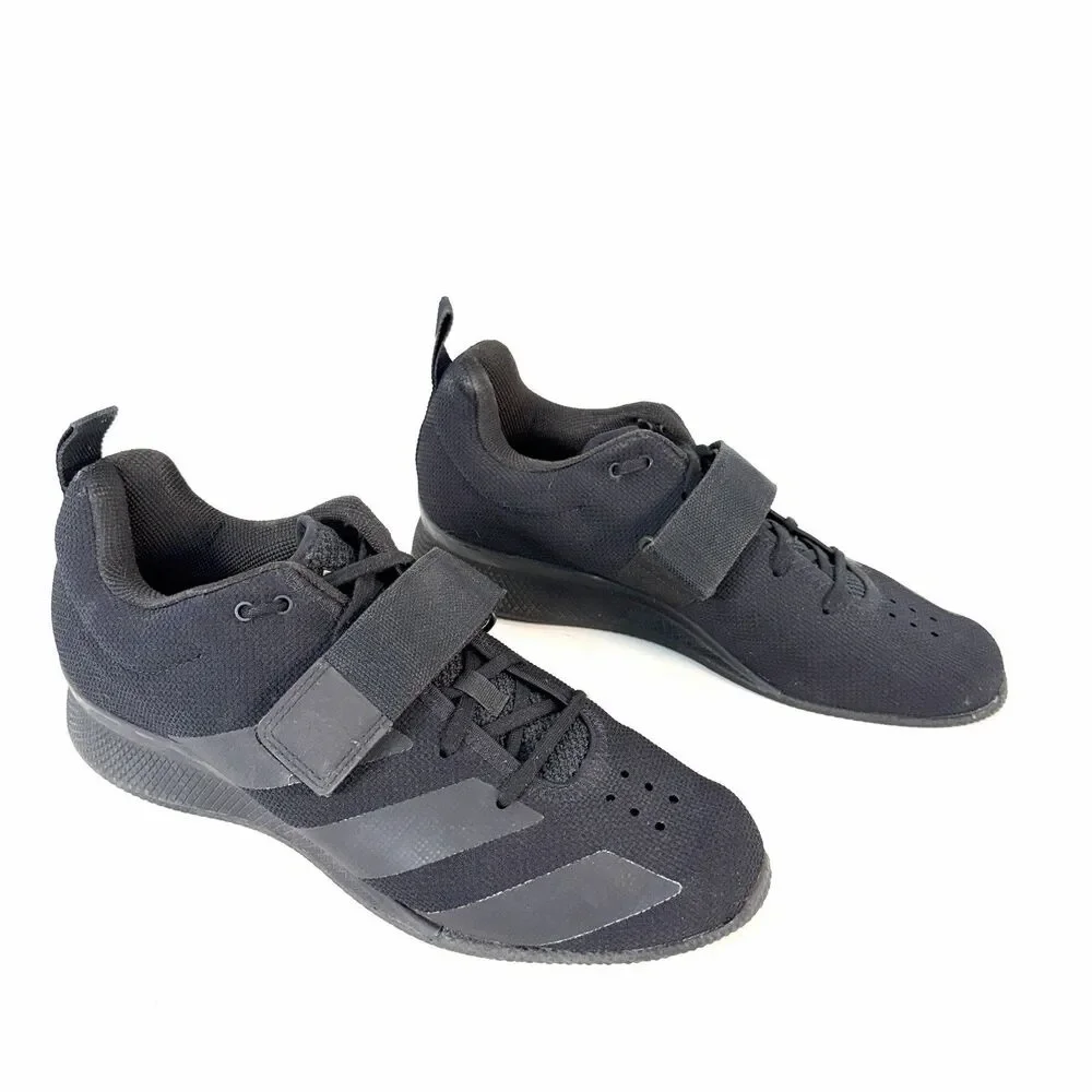 Adidas Mens Adipower Weightlifting II Shoes F99816 Black Size 10 EU 44 Mens